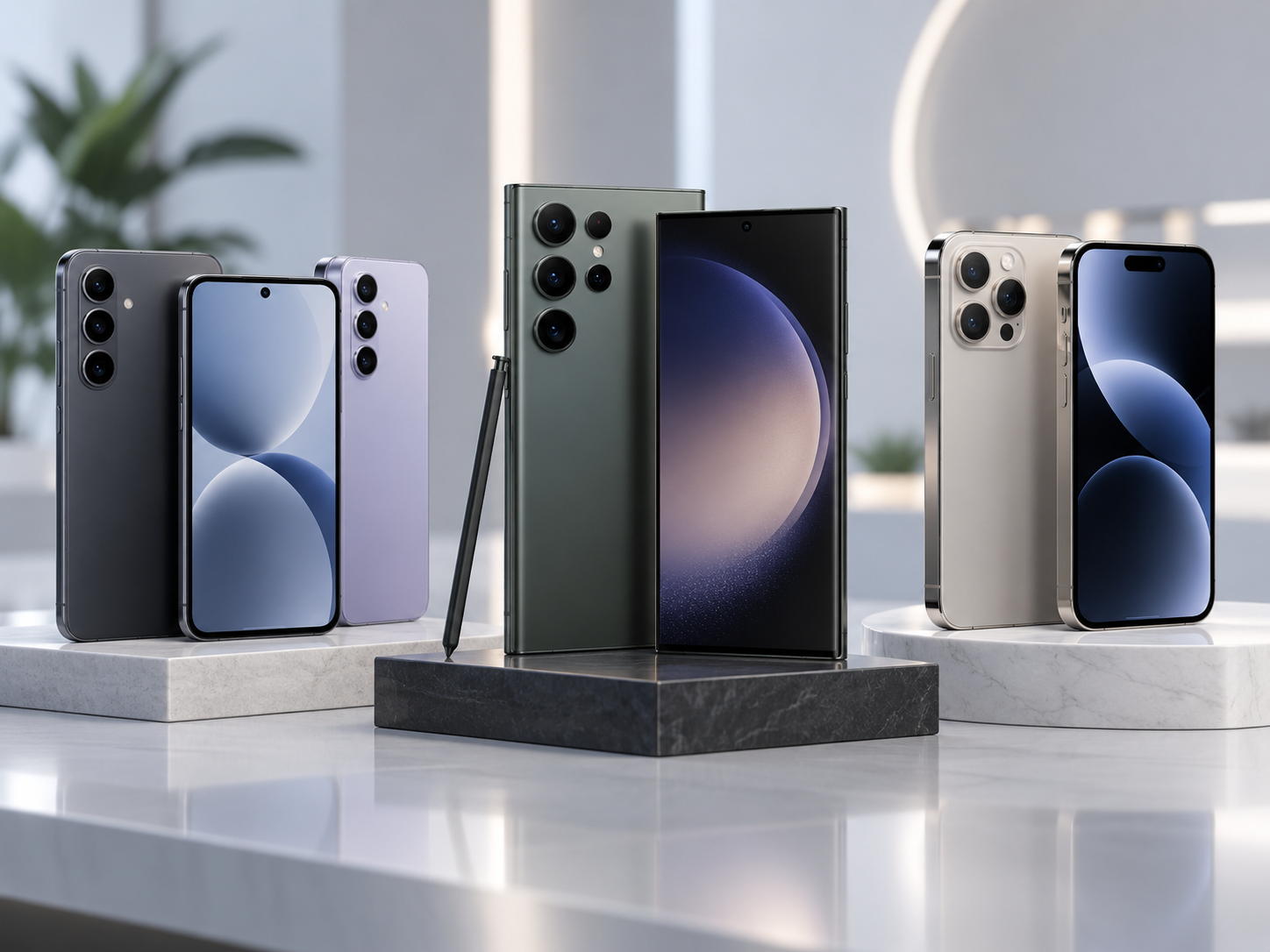Celulares comparados en Amazon México y Mercado Libre